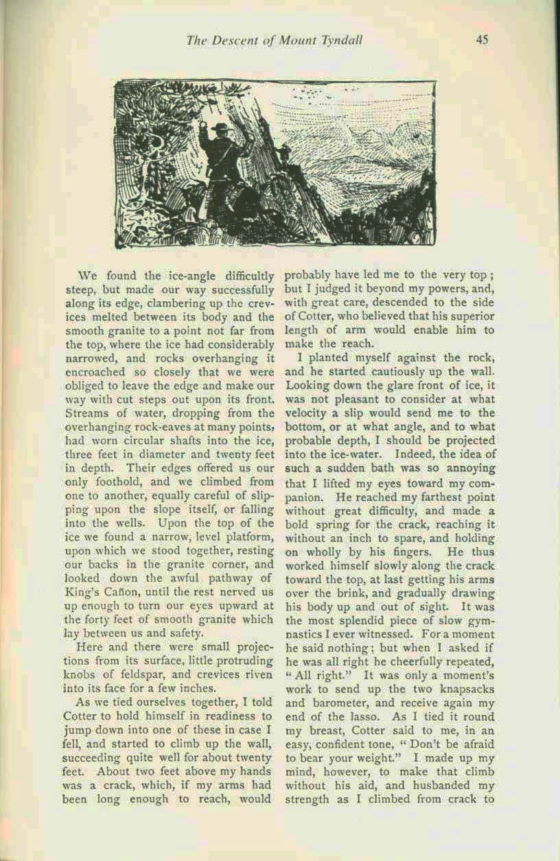 Mountaineering in the Kings River Country, 1864. vist0042o
